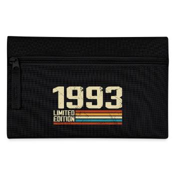 Vintage 1993 Retro Birthday - Born in 1993 - Pencil Case - black - Front