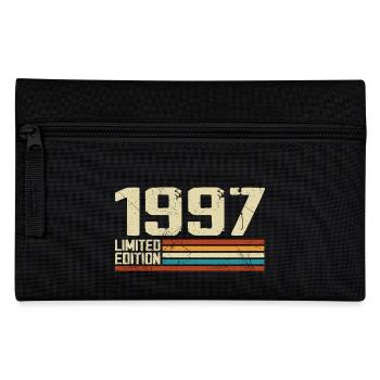 Vintage 1997 Retro Birthday - Born in 1997 - Pencil Case - black - Front