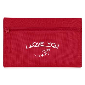 i love you - Pencil Case - red - Front