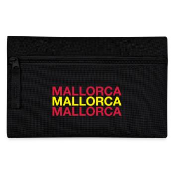 MALLORCA Spain Espana Spanien Spanish Flag - Federtasche - Schwarz - Vorne