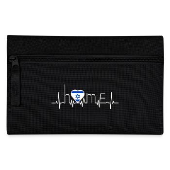 i love home homeland Israel - Pencil Case - black - Front