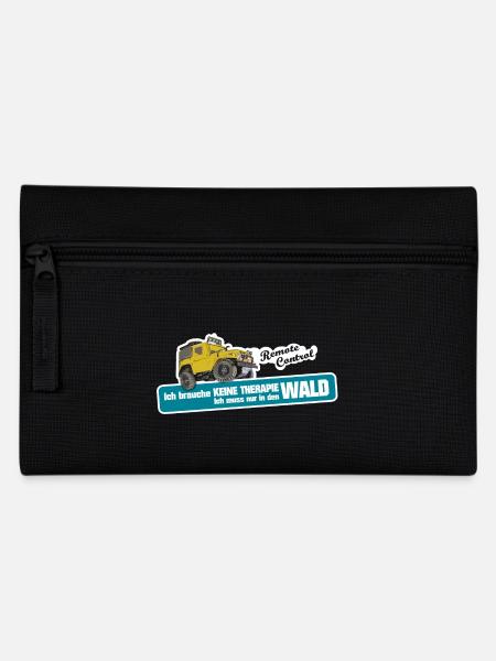 Keine Therapie - Nur RC - RC Geländewagen Liebe - Federtasche - Schwarz