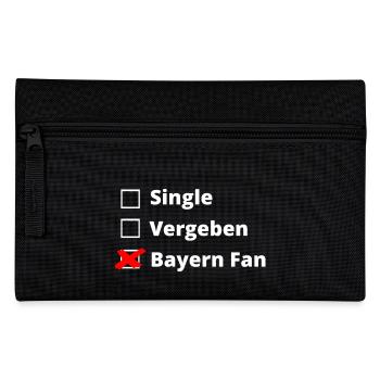 Bayern Fan statt vergeben - Federtasche - Schwarz - Vorne