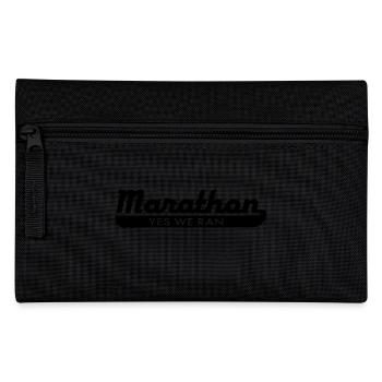 marathon - Pencil Case - black - Front