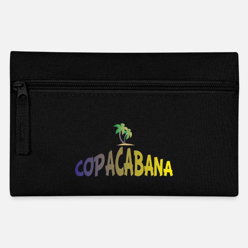 copacabana - Federtasche - Schwarz