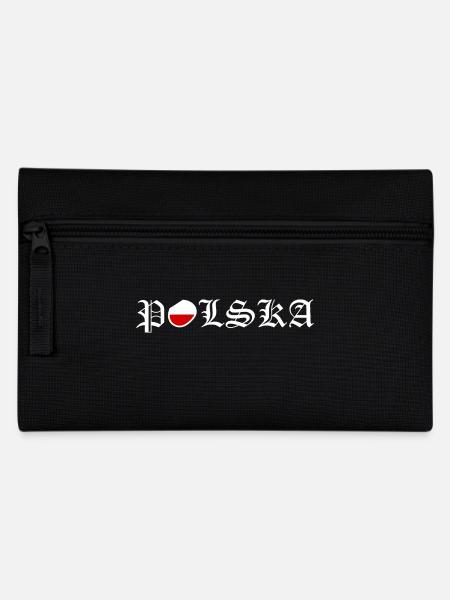 Polen - Federtasche - Schwarz