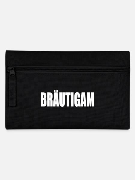 Bräutigam - Federtasche - Schwarz