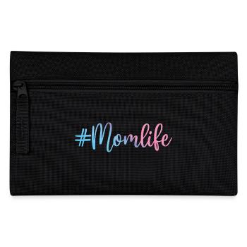 Hashtag Mom Life Muttertag Geschenkidee für Mama - Federtasche - Schwarz - Vorne
