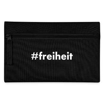 freiheit - Federtasche - Schwarz - Vorne