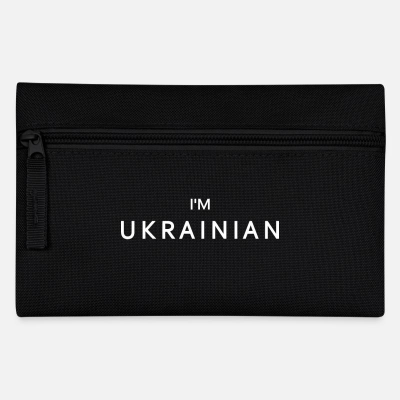 Im ukrainian - Federtasche - Schwarz