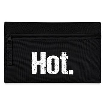 Hot. - Federtasche - Schwarz - Vorne
