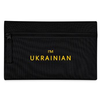 Ukraine - Federtasche - Schwarz - Vorne