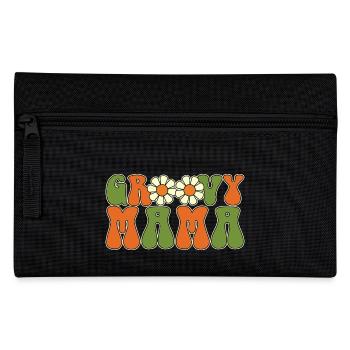 Groovy Mama Fête des mères Matching Family For Women - Trousse - noir - Devant