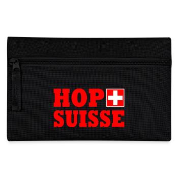 Hop suisse - Federtasche - Schwarz - Vorne