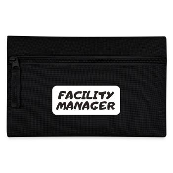 Facility Manager In-house technician Caretaker - Pencil Case - black - Front