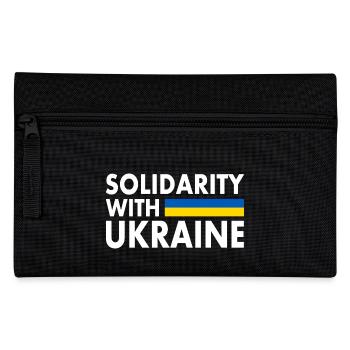 Solidarity with ukraine - Trousse - noir - Devant