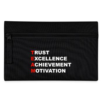 Teamwork - Pencil Case - black - Front