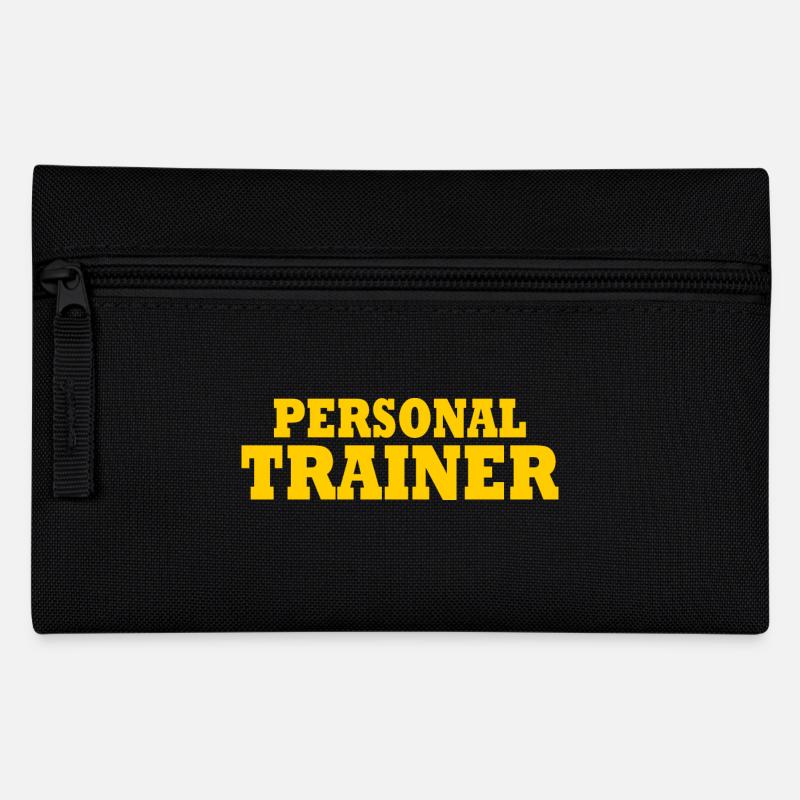 Personal trainer - Federtasche - Schwarz