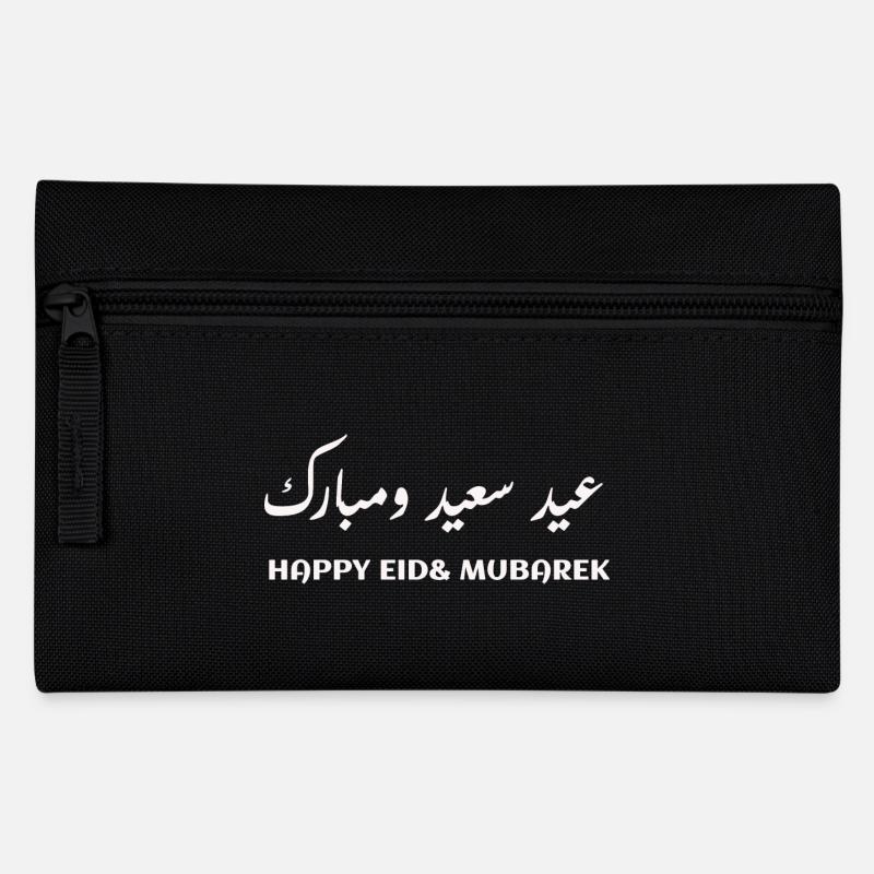 Eid Mubarek Eid Said - Federtasche - Schwarz