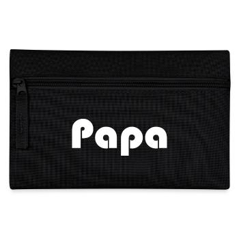 DAD. FATHER's DAY. HAPPY BIRTHDAY DAD. HAPPY BIRTHDAY - Pencil Case - black - Front