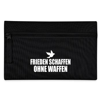 Frieden schaffen ohne waffen - Federtasche - Schwarz - Vorne