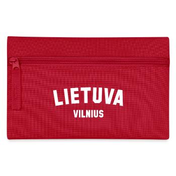 LITHUANIA Vilnius Lietuva Vilnius - Pencil Case - red - Front