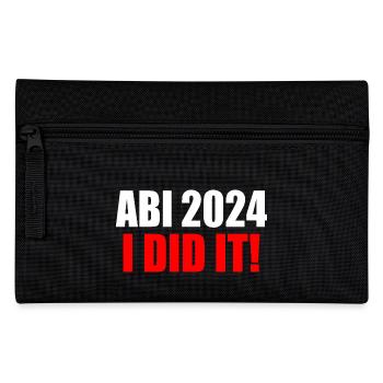 Abi 2024 - Federtasche - Schwarz - Vorne