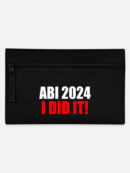 Abi 2024 - Federtasche - Schwarz