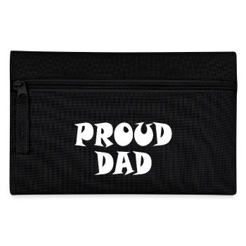 Proud dad - Pencil Case - black - Front