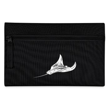 Raie géante élégante en vol sous-marin - Trousse - noir - Devant