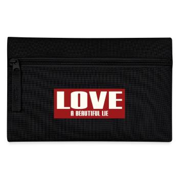 LOVE - A BEAUTIFUL LIE - Federtasche - Schwarz - Vorne