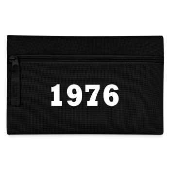 1976 - Federtasche - Schwarz - Vorne
