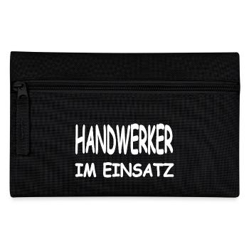 Handwerker - Federtasche - Schwarz - Vorne