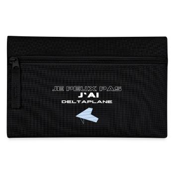 I can't I hang glider passion - Pencil Case - black - Front