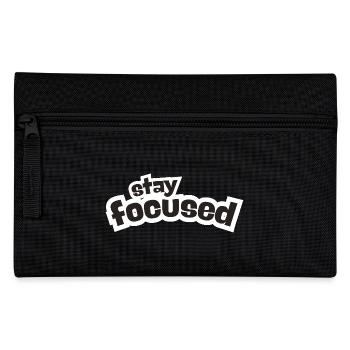 Restez concentré - Trousse - noir - Devant