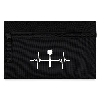 Darts Heartbeat Dart Player 180 - Federtasche - Schwarz - Vorne