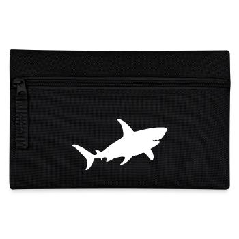 Shark - Pencil Case - black - Front