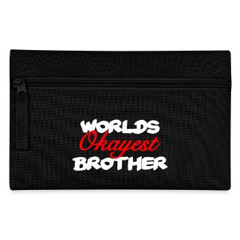 Le plus beau frère du monde - meilleur frère - Trousse - noir - Devant