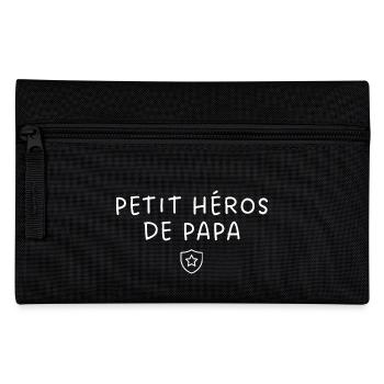 Petit héros de papa - Trousse - noir - Devant