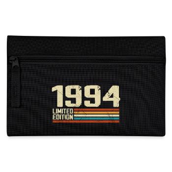 Jahrgang 1994 Retro Geburtstag - Jahrgang 1994 - Federtasche - Schwarz - Vorne