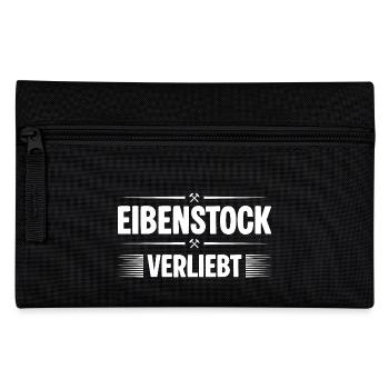 Eibenstock Verliebt - Federtasche - Schwarz - Vorne