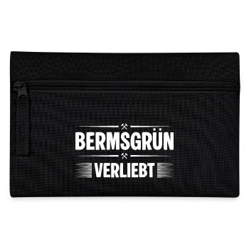 Bermsgruen Verliebt - Federtasche - Schwarz - Vorne