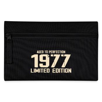 1977 Limited edition 1977 Geburtstag 1977 Retro - Federtasche - Schwarz - Vorne