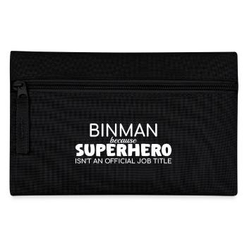Binman Superhero - Pencil Case - black - Front