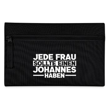 Johannes - Pencil Case - black - Front