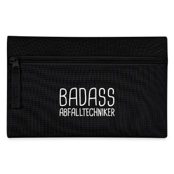 Waste Technician Badass - Pencil Case - black - Front