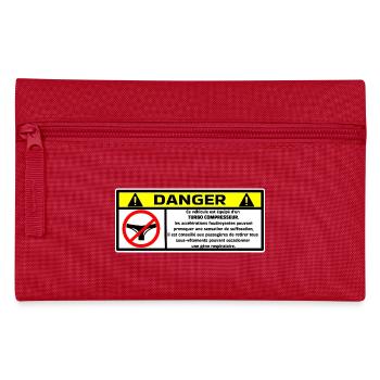 turbocompresseur - Trousse - rouge - Devant