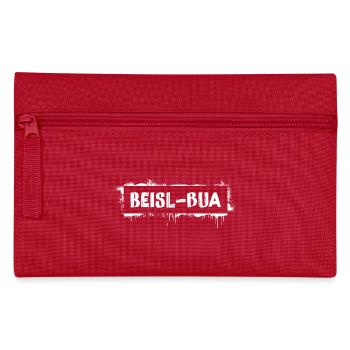 Beisl-Bua – Viennese dialect cult saying - Pencil Case - red - Front