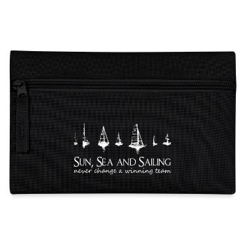 Sun, Sea and Sailing. Never change a winning team! - Pencil Case - black - Front