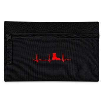 ECG HEARTBEAT RANDONNÉE Rouge BOOTS - Trousse - noir - Devant